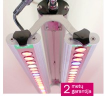 LED linijinis augalų šviestuvas  Quattro 2-eilių 60W